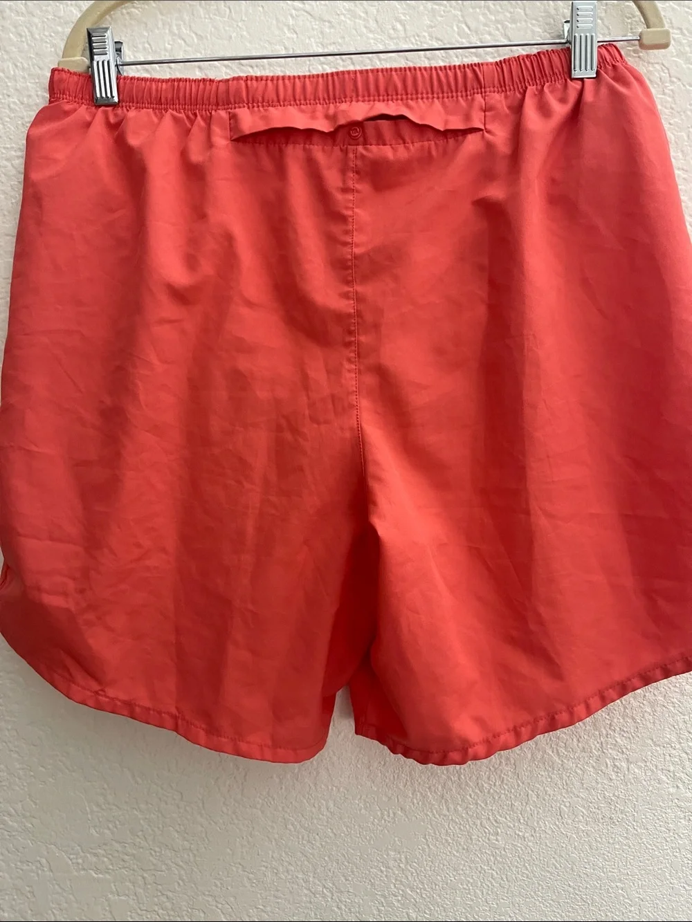 Nike Men’s Coral Swim Trunks with Black Drawstring